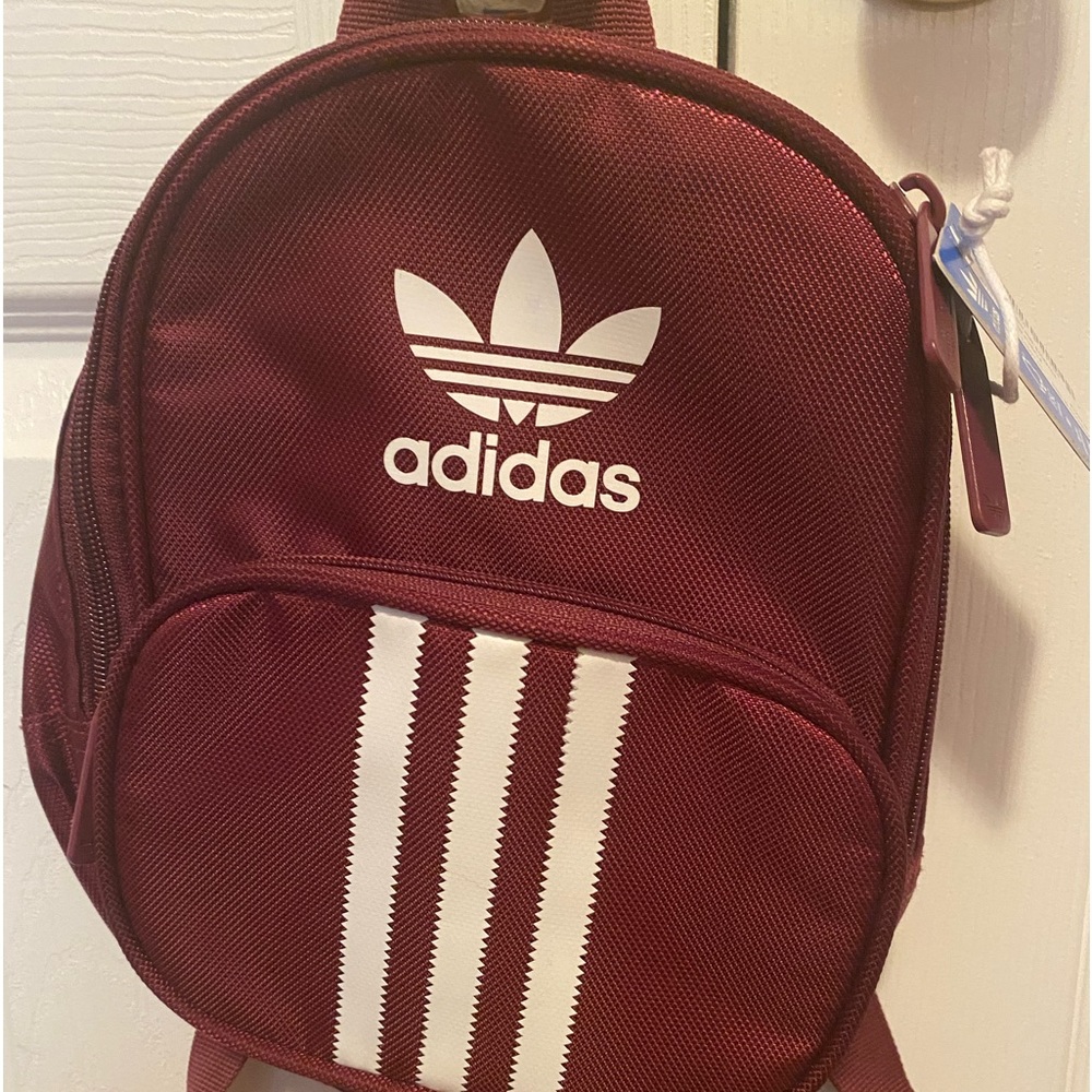 Adidas Santiago Mini Backpack Victory Crimson Purple Original $30